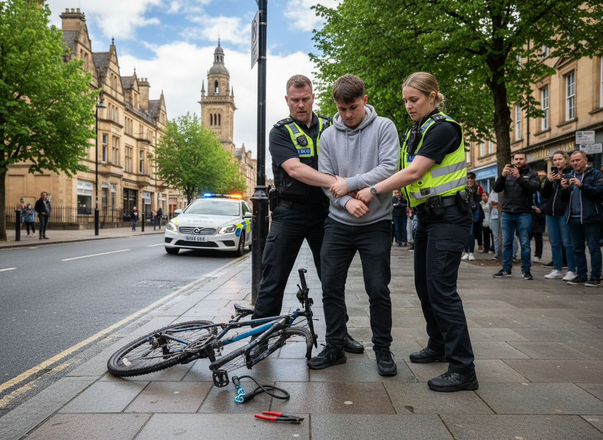 Arresting thief
